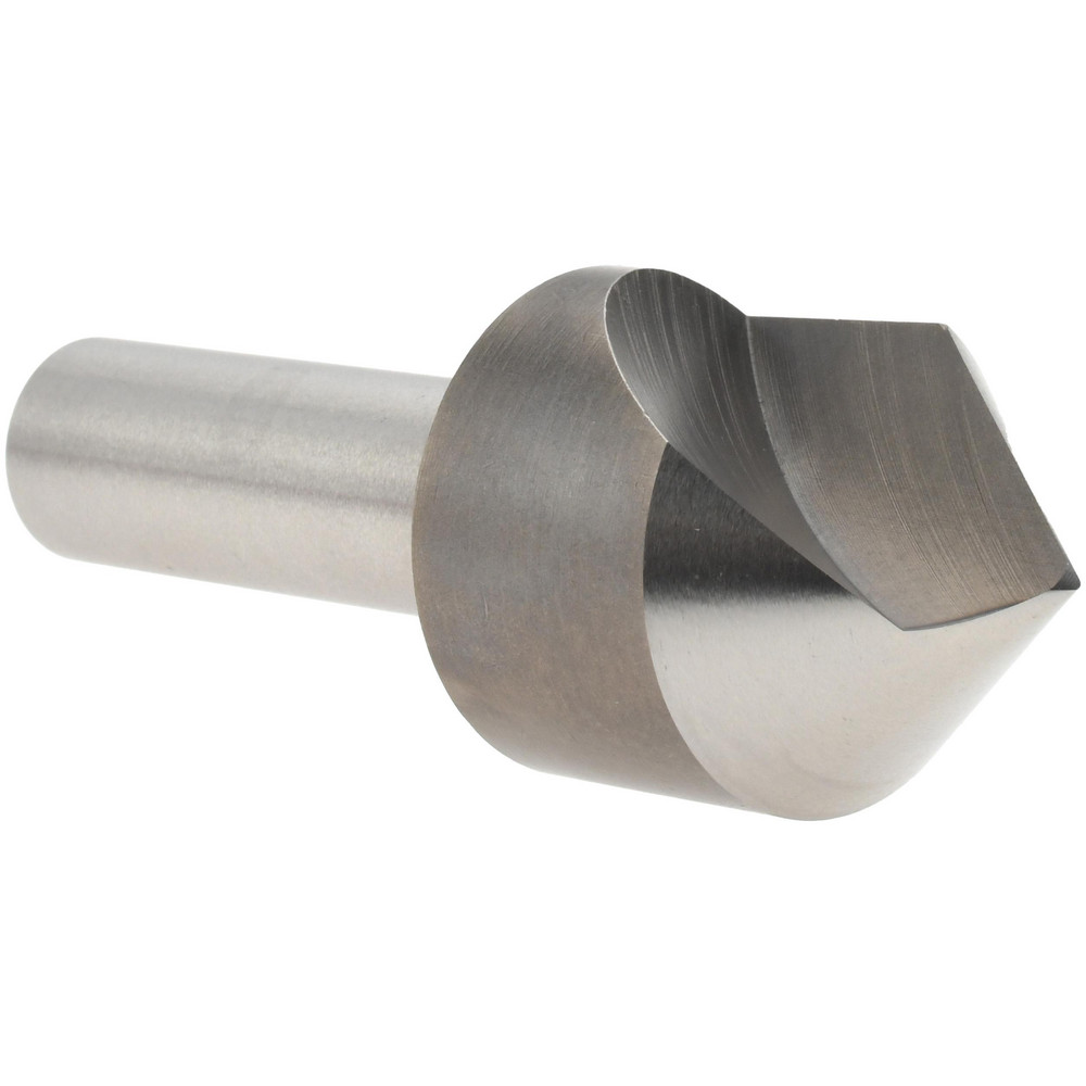 Titan USA Countersink: 1.0000" Head Dia, 82.00 deg Included Angle, 1 Flute, High-Speed Steel, Right Hand Cut - CD51018