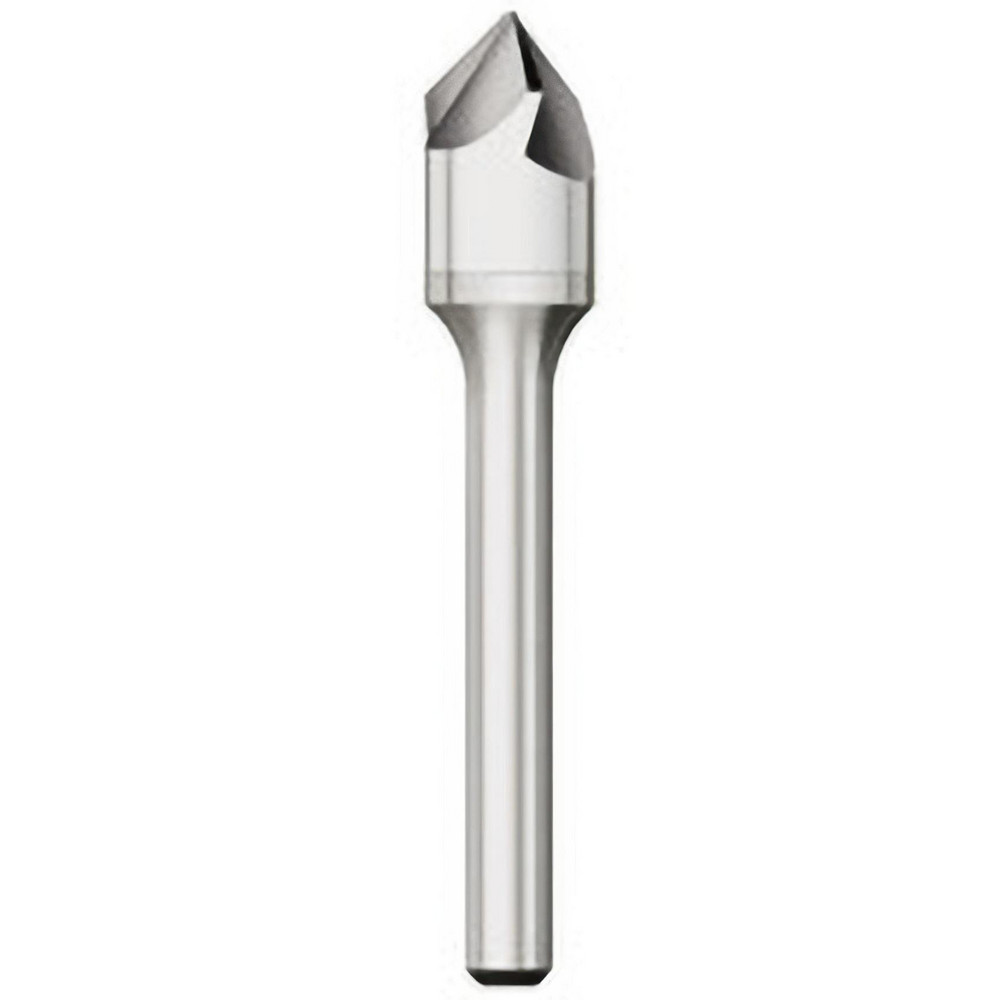 Titan USA Countersink: 3/4" Head Dia, 90.00 deg Included Angle, 3 Flute, Solid Carbide, Right Hand Cut - CS33348