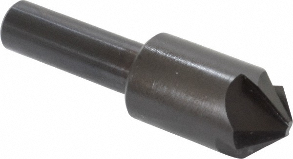 Hertel Countersink: 5/8" Head Dia, 100.00 deg Included Angle, 4 Flute, High-Speed Steel, Right Hand Cut - GX89331052