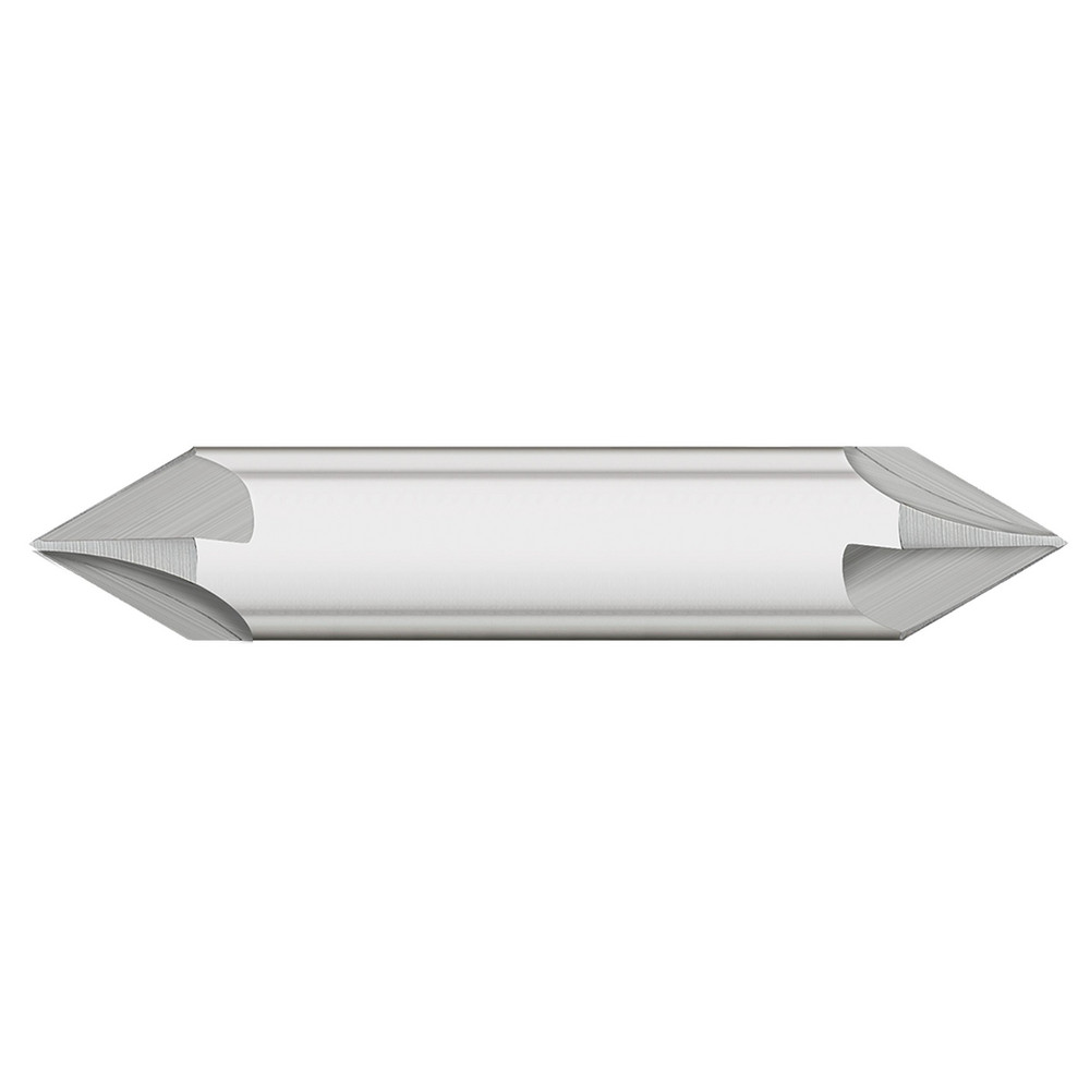Titan USA Countersink: 1/2" Head Dia, 60.00 deg Included Angle, 4 Flute, High-Speed Steel, Right Hand Cut - CD51070