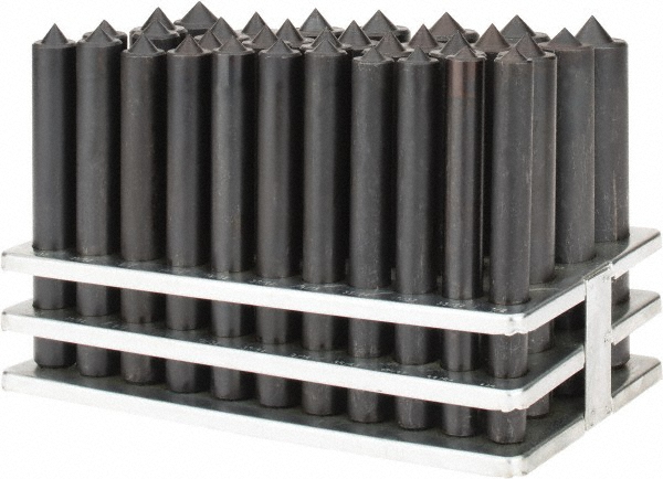 M.A. Ford® Countersink Set: 7 Pc, 1/4 to 1" Head Dia, 6 Flute - 79000004