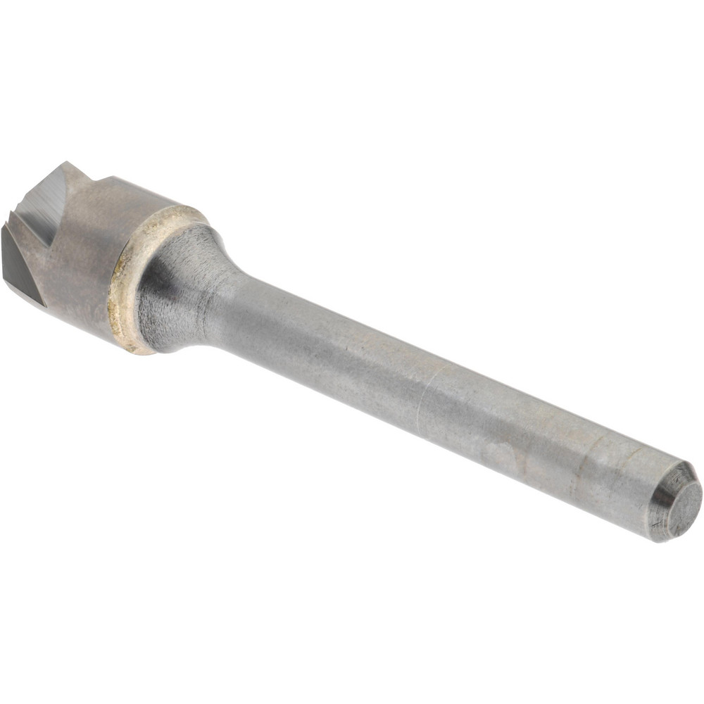 SGS Countersink: 1/2" Head Dia, 90.00 deg Included Angle, 6 Flute, Solid Carbide, Right Hand Cut - 74261