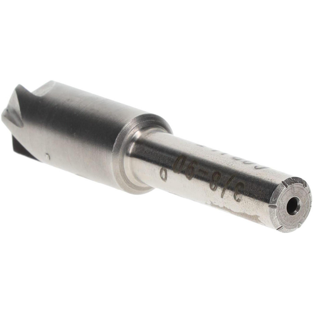 Value Collection Countersink: 3/8" Head Dia, 90.00 deg Included Angle, 6 Flute, Cobalt Steel, Right Hand Cut - SC2190024
