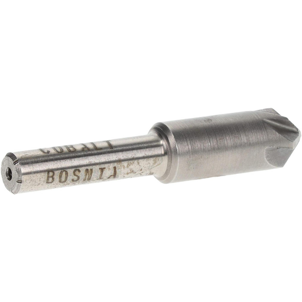 Value Collection Countersink: 3/8" Head Dia, 90.00 deg Included Angle, 6 Flute, Cobalt Steel, Right Hand Cut - SC2190024