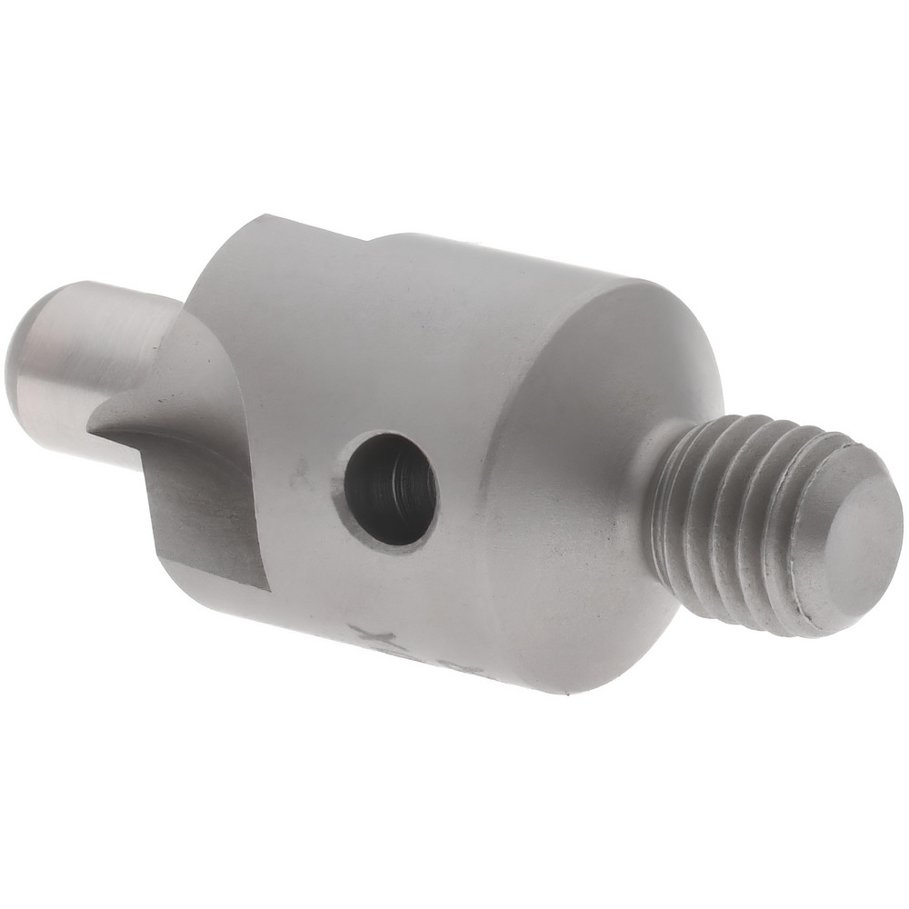 Made in USA 2-1/2" OAL, 1/2" Head Dia, 3 Flute, 100° Incl Angle, Integral Pilot, Adjustable Stop Countersink - 152-3-100-.2188