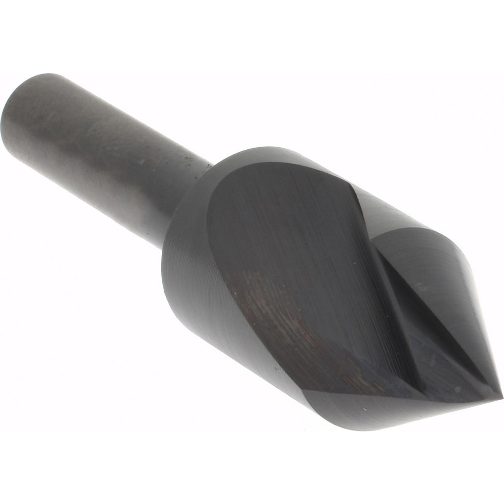 Hertel Countersink: 1/2" Head Dia, 60.00 deg Included Angle, 1 Flute, High-Speed Steel, Right Hand Cut - GX89339592
