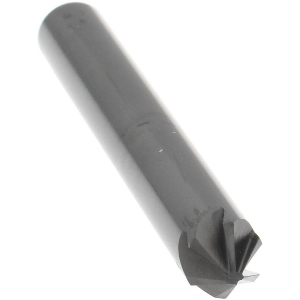 Hertel Countersink: 1/4" Head Dia, 82.00 deg Included Angle, 6 Flute, High-Speed Steel, Right Hand Cut - GX89331235