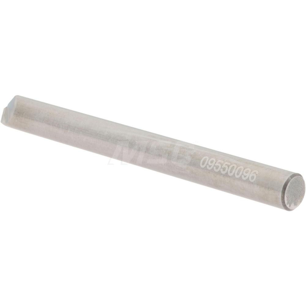 Accupro Chamfer Mill: 3/16" Dia, 3/16" Shank Dia, 120 deg, 2 Flute, Solid Carbide, Single End - 2500097