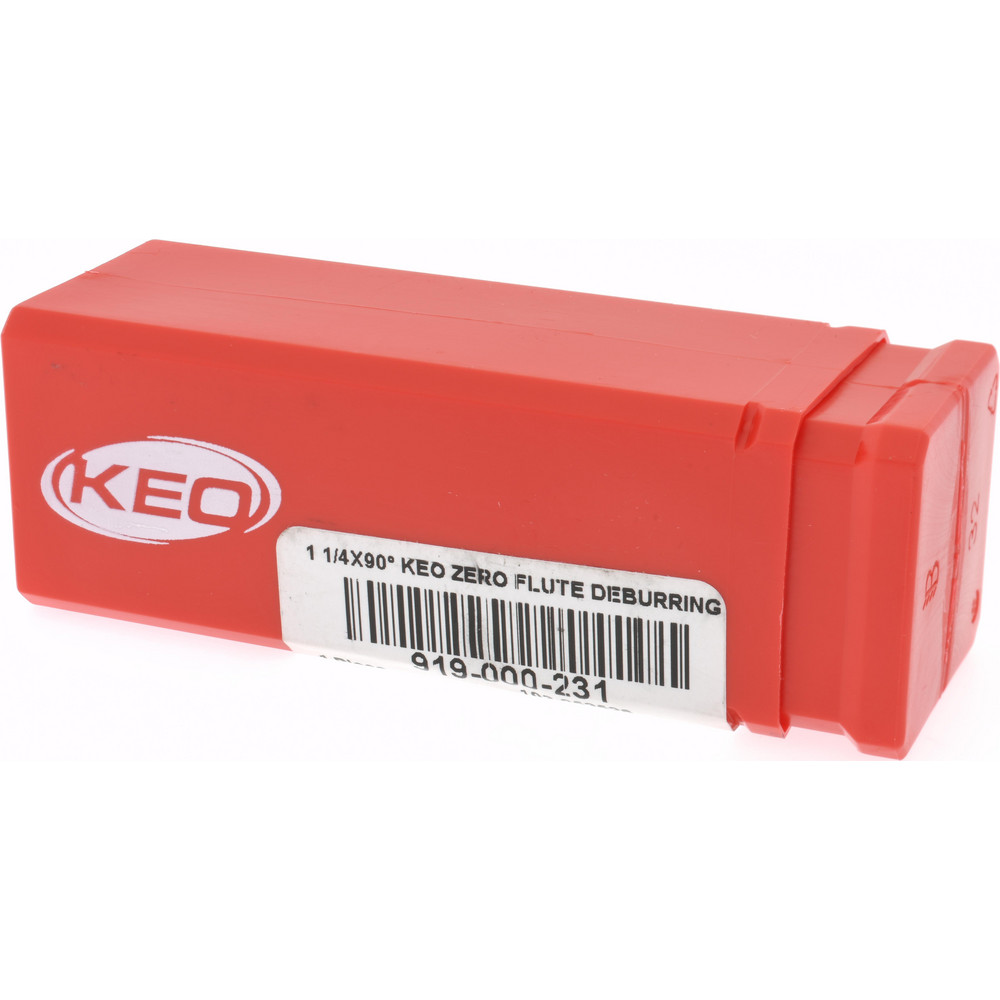 Keo Countersink: 1-1/4" Head Dia, 90.00 deg Included Angle, 0 Flute, Cobalt Steel, Right Hand Cut - 919-000-231