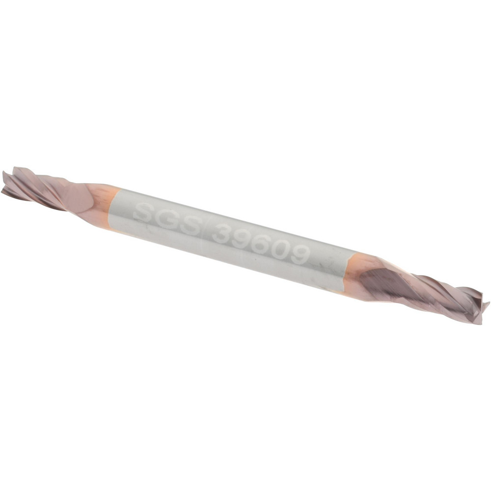 Harvey Tool Chamfer Mill: 3/64" Dia, 1/8" Shank Dia, 90 deg, 2 Flute, Solid Carbide, Single End - 996845