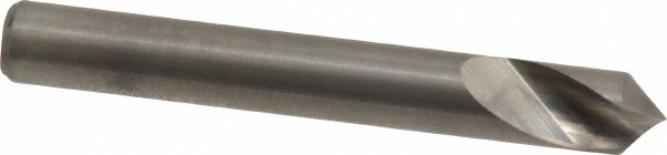 Atrax Countersink: 1/4" Head Dia, 90.00 deg Included Angle, 1 Flute, Solid Carbide, Right Hand Cut - 331-003070