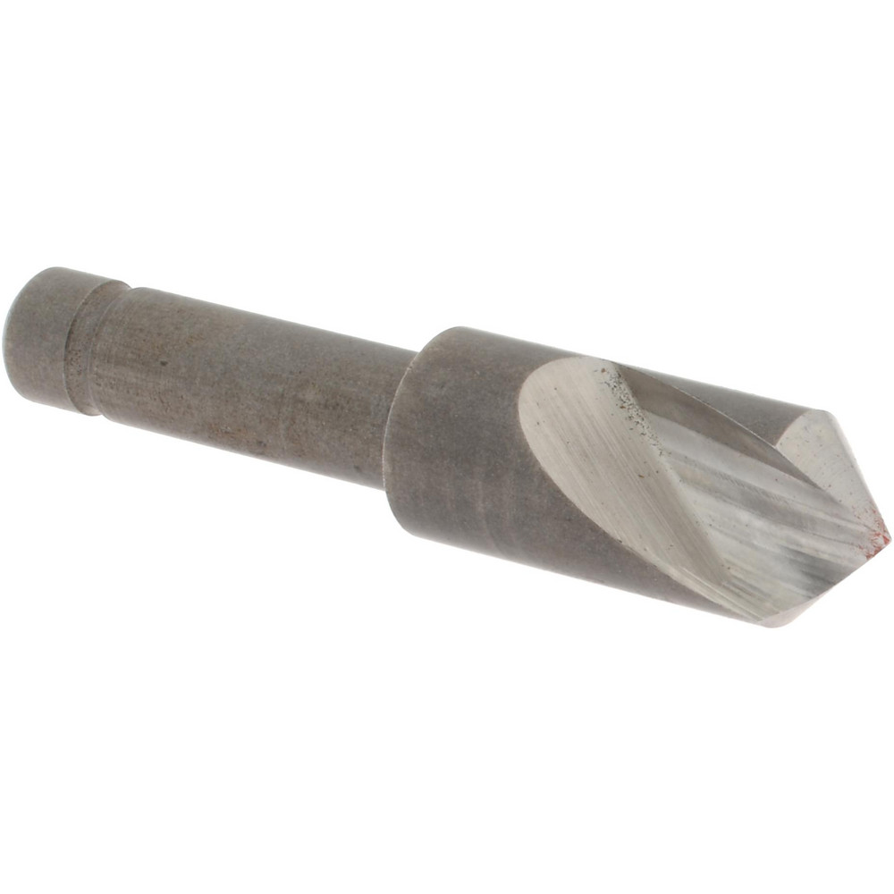 Cleveland Countersink: 3/8" Head Dia, 90.00 deg Included Angle, 1 Flute, High-Speed Steel, Right Hand Cut - C46109