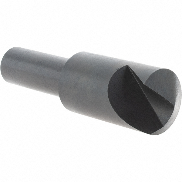 Melin Tool Countersink: 3/4" Head Dia, 120.00 deg Included Angle, 1 Flute, High-Speed Steel, Right Hand Cut - 18035