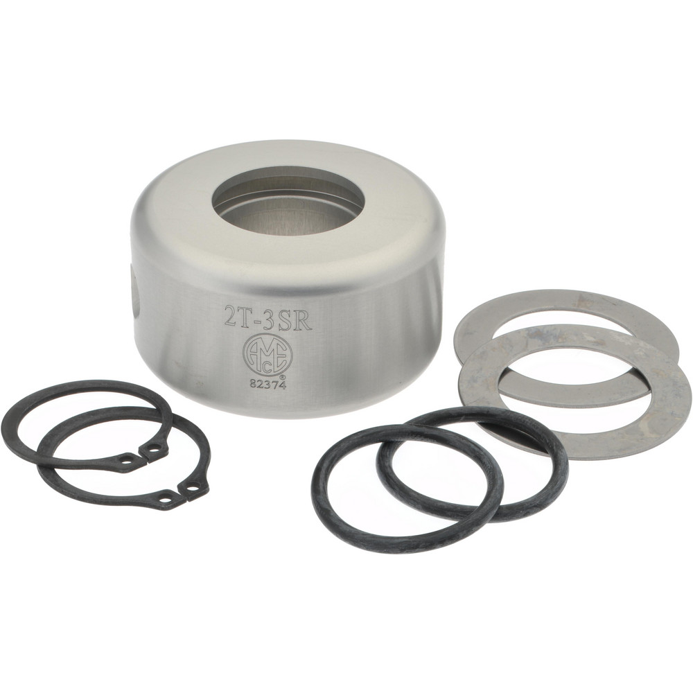 Made in USA 2-1/2" OAL, 1/2" Head Dia, 3 Flute, 100° Incl Angle, Integral Pilot, Adjustable Stop Countersink - 152-3-100-.1590