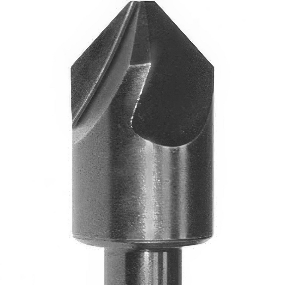 Melin Tool Countersink: 7/8" Head Dia, 82.00 deg Included Angle, 4 Flute, High-Speed Steel, Right Hand Cut - 18665