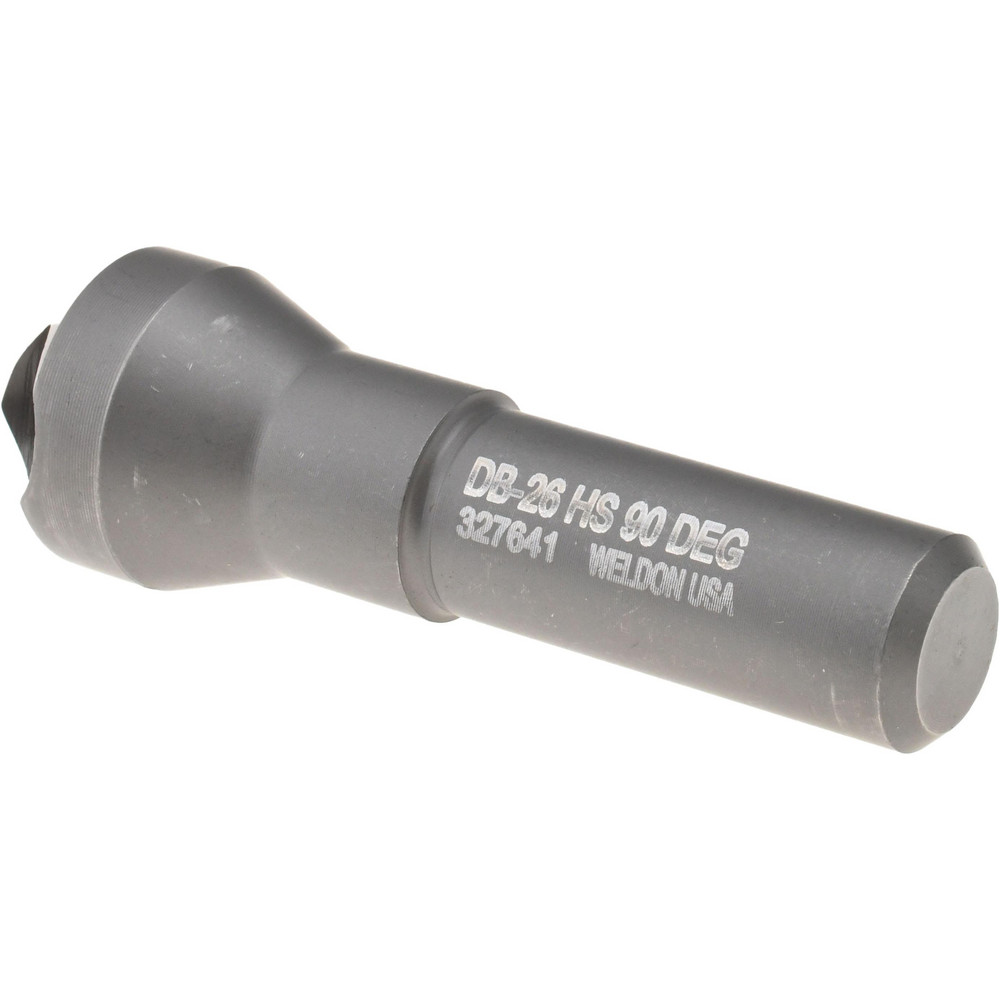 Weldon Countersink: 13/16" Head Dia, 90.00 deg Included Angle, 0 Flute, High-Speed Steel, Right Hand Cut - 98922-94-W