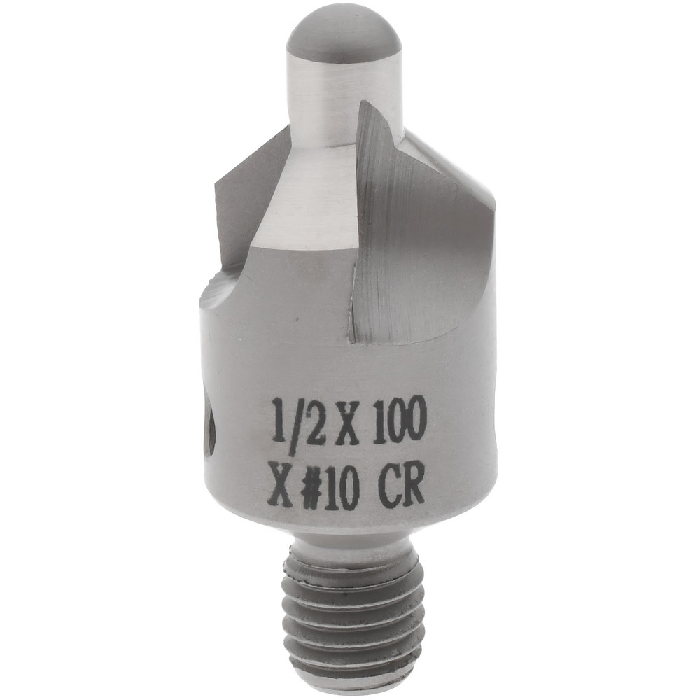 SGS Countersink: 1/2" Head Dia, 90.00 deg Included Angle, 1 Flute, Solid Carbide, Right Hand Cut - 74213