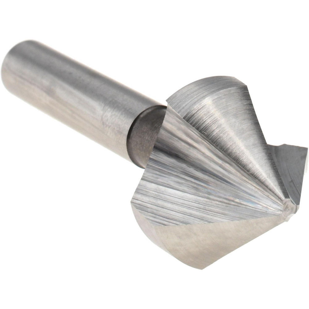Keo Countersink: 1" Head Dia, 82.00 deg Included Angle, 3 Flute, Cobalt Steel, Right Hand Cut - 919-000-279