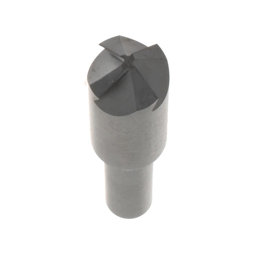 Hertel Countersink: 3/8" Head Dia, 100.00 deg Included Angle, 4 Flute, High-Speed Steel, Right Hand Cut - GX89331151