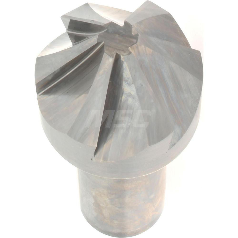 Hertel Countersink: 1-1/4" Head Dia, 82.00 deg Included Angle, 6 Flute, Solid Carbide, Right Hand Cut - 336-011060