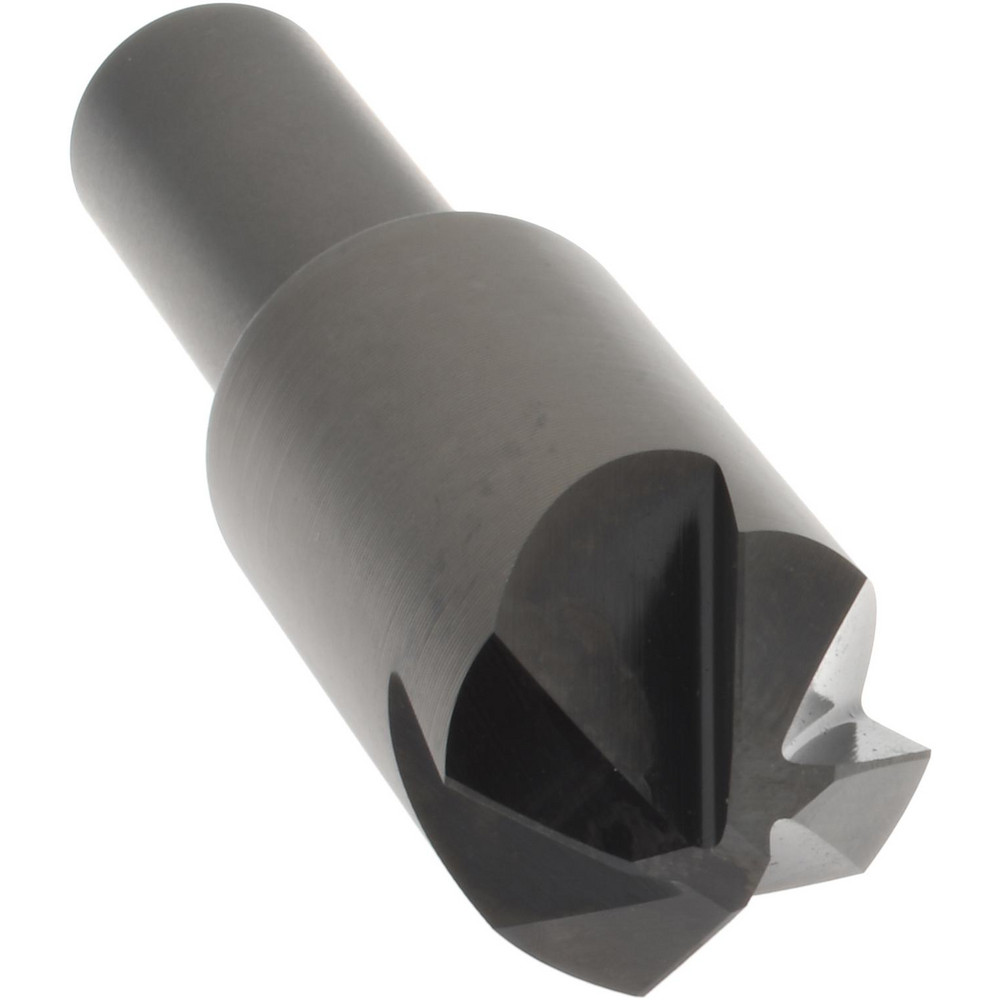 Hertel Countersink: 3/4" Head Dia, 100.00 deg Included Angle, 4 Flute, High-Speed Steel, Right Hand Cut - GX89336952