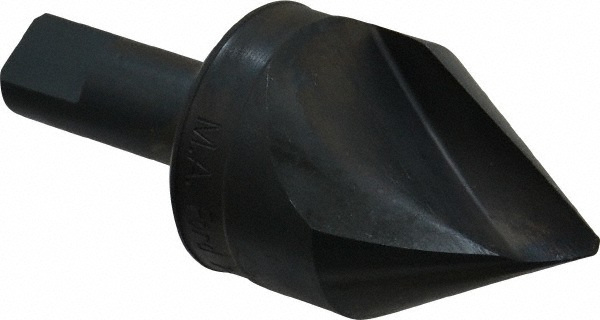 M.A. Ford® Countersink: 1-1/4" Head Dia, 60.00 deg Included Angle, 1 Flute, High-Speed Steel, Right Hand Cut - 61125001