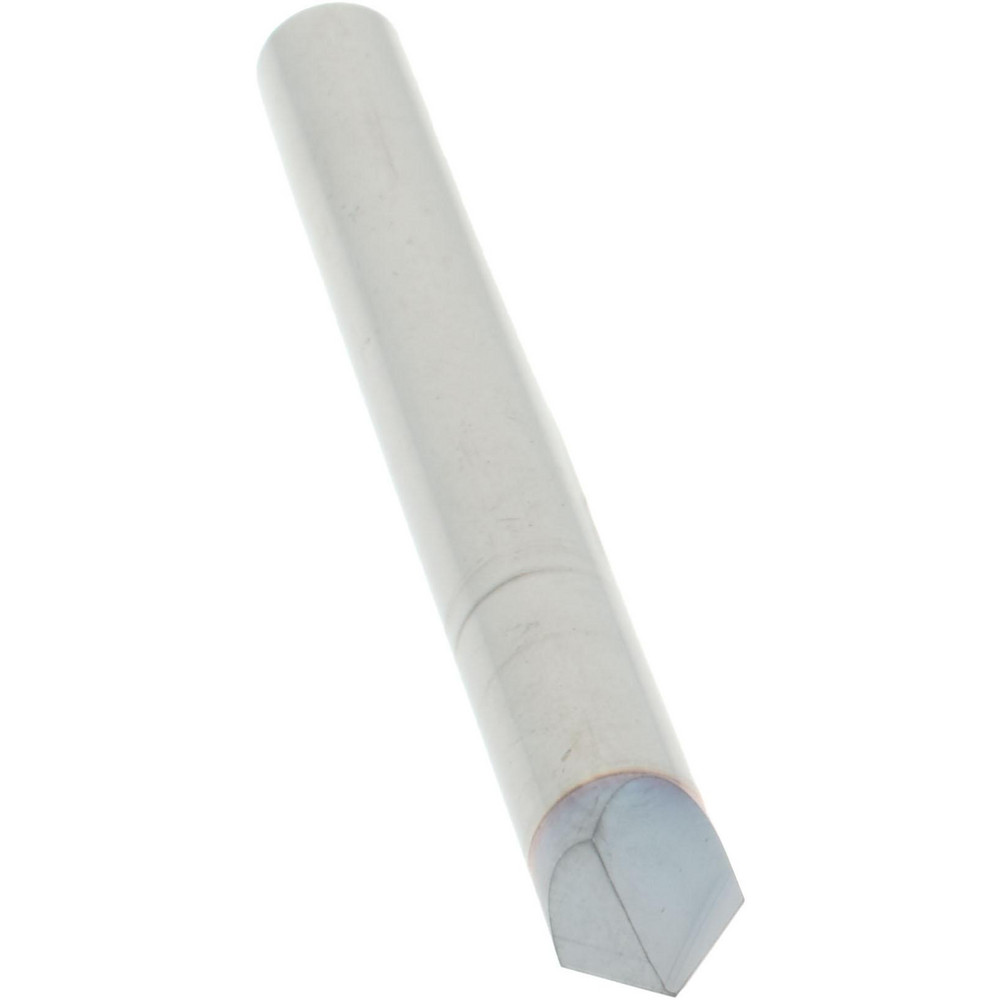 Accupro Chamfer Mill: 1/4" Dia, 1/4" Shank Dia, 82 deg, 2 Flute, Solid Carbide, Single End - 2500151