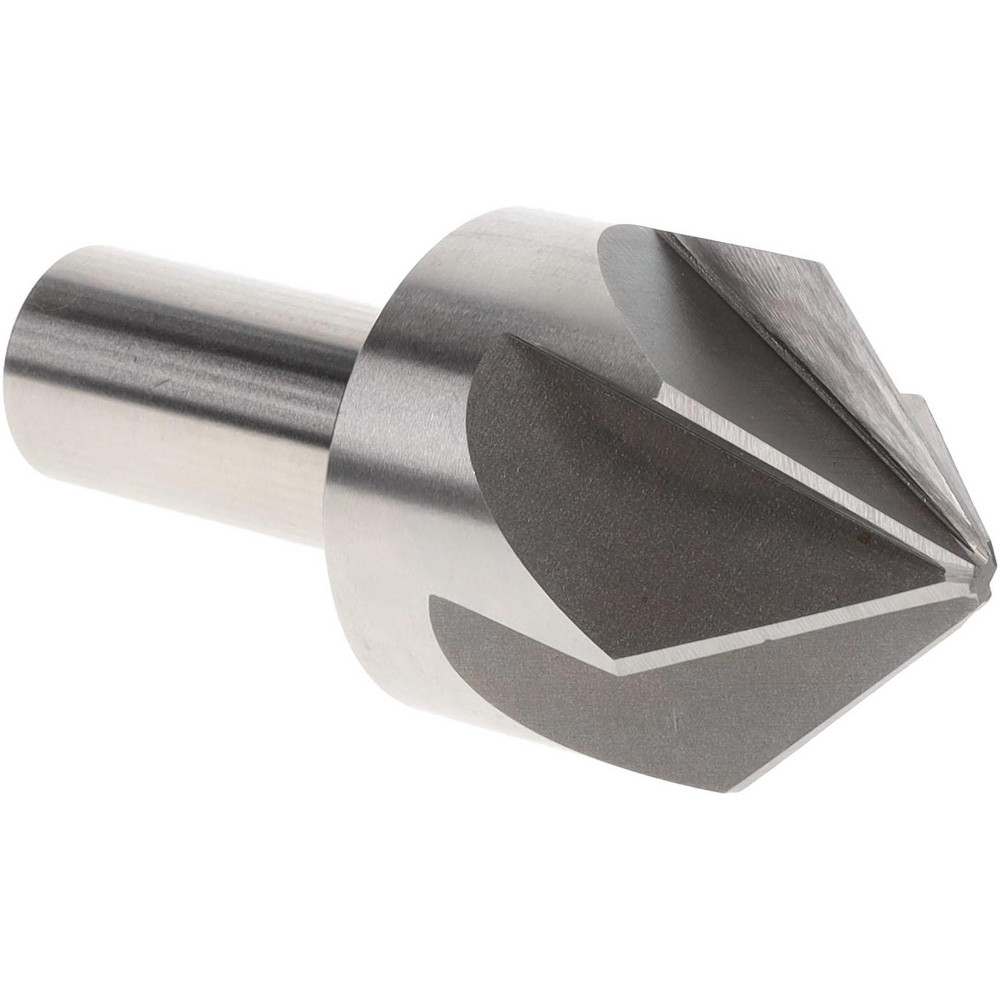 Value Collection Countersink: 2" Head Dia, 90.00 deg Included Angle, 6 Flute, High-Speed Steel, Right Hand Cut - SC2090200