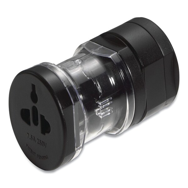 Targus World Traveler AC Power Adapter, 110 to 250V AC, Black - APK01US1