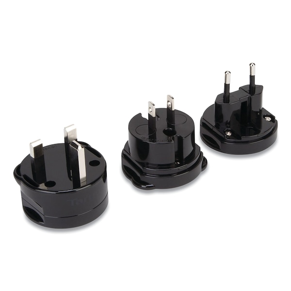 Targus World Traveler AC Power Adapter, 110 to 250V AC, Black - APK01US1