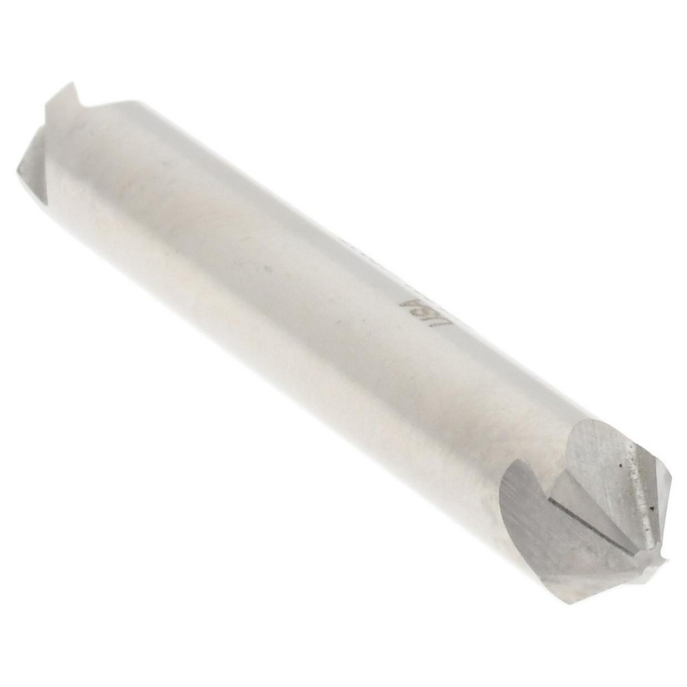 Hertel Countersink: 1/4" Head Dia, 82.00 deg Included Angle, 4 Flute, High-Speed Steel, Right Hand Cut - GX89335608