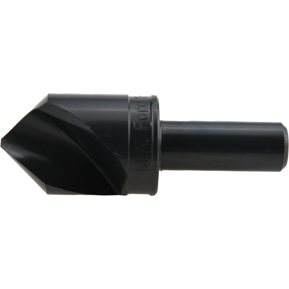M.A. Ford® Countersink: 1" Head Dia, 90.00 deg Included Angle, 1 Flute, High-Speed Steel, Right Hand Cut - 61100003