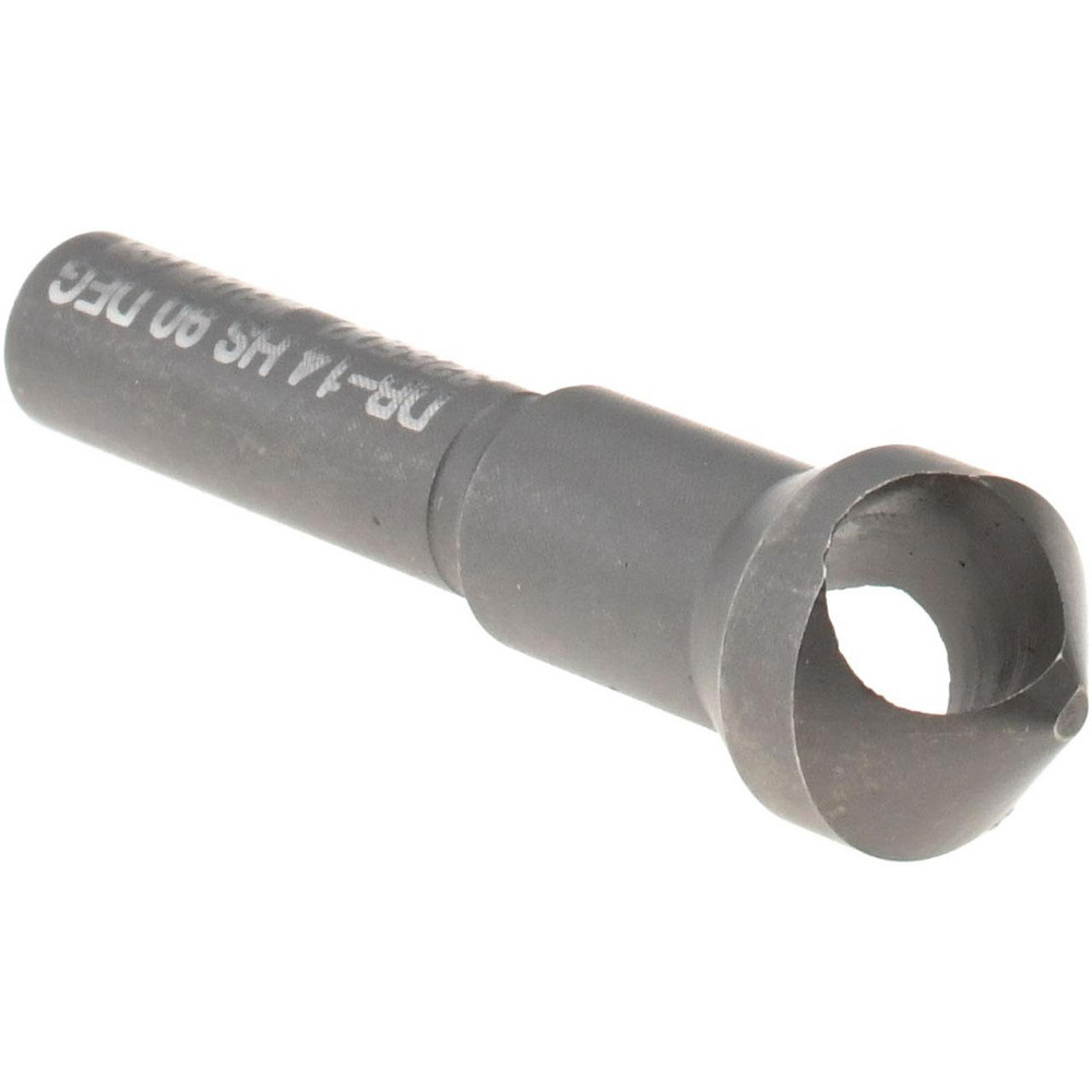 Weldon Countersink: 7/16" Head Dia, 90.00 deg Included Angle, 0 Flute, High-Speed Steel, Right Hand Cut - 98916-94-W