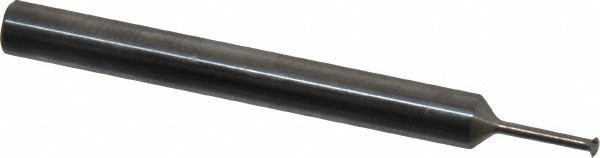 Accupro Chamfer Mill: 1/4" Dia, 1/4" Shank Dia, 90 deg, 4 Flute, Solid Carbide, Single End - 2500009