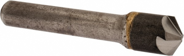 Hertel Countersink: 1/2" Head Dia, 120.00 deg Included Angle, 4 Flute, Solid Carbide, Right Hand Cut - 334-006090