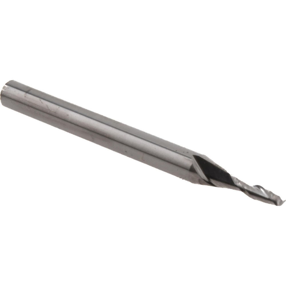 Harvey Tool Chamfer Mill: 1/4" Dia, 1/4" Shank Dia, 90 deg, 4 Flute, Cobalt, Single End - 18016