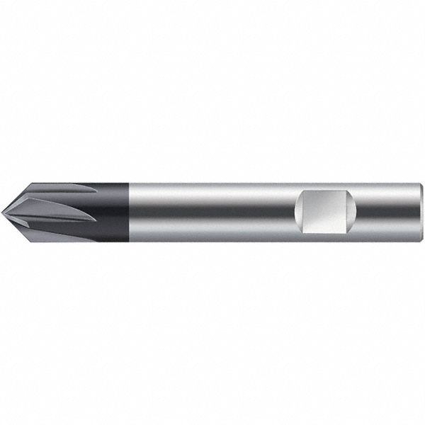 Walter-Prototyp Chamfer Mill: 1.50 mm Dia, 10.00 mm Shank Dia, 90 deg, 4 Flute, Solid Carbide, Single End - 6959860
