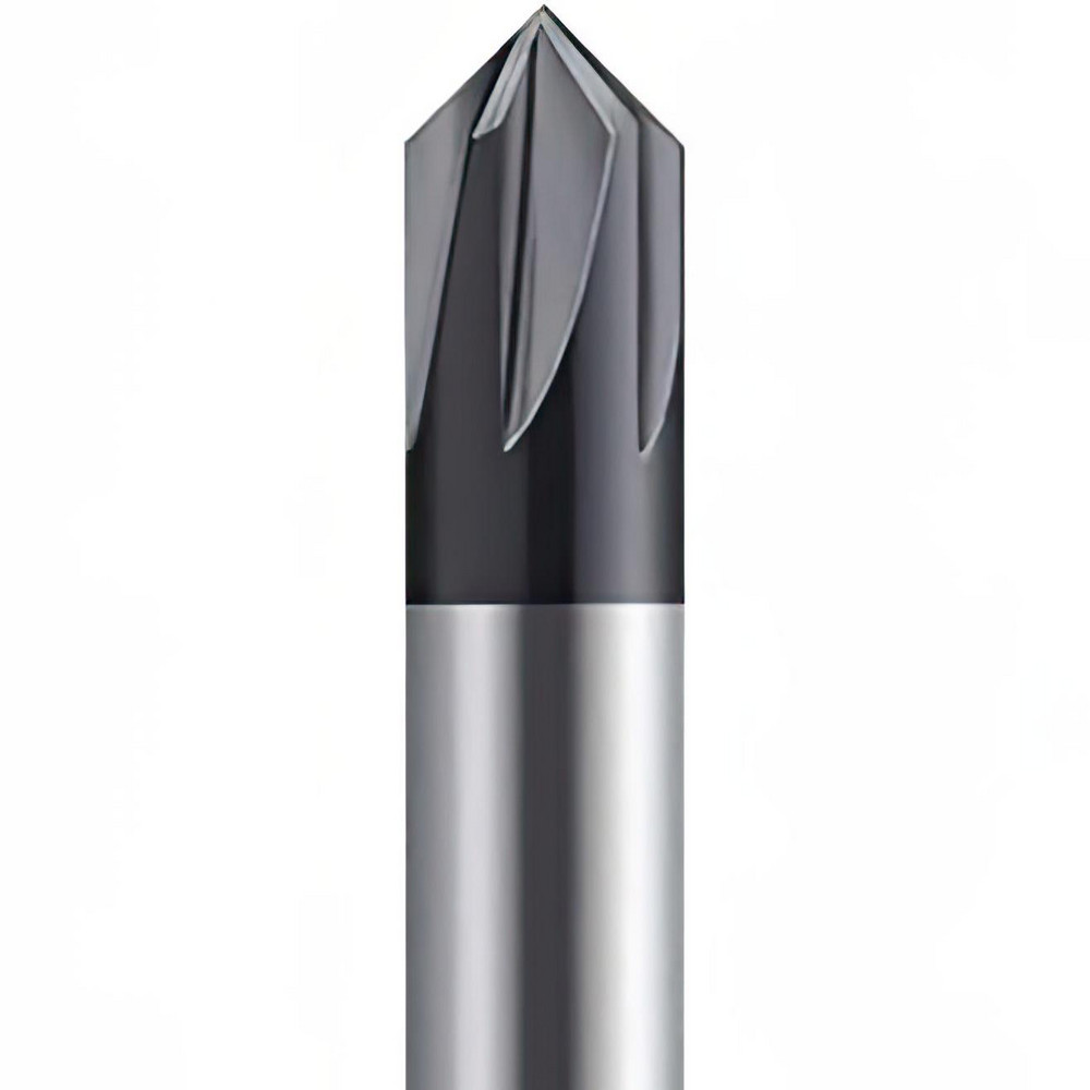 Walter-Prototyp Chamfer Mill: 1.50 mm Dia, 10.00 mm Shank Dia, 90 deg, 4 Flute, Solid Carbide, Single End - 6959860