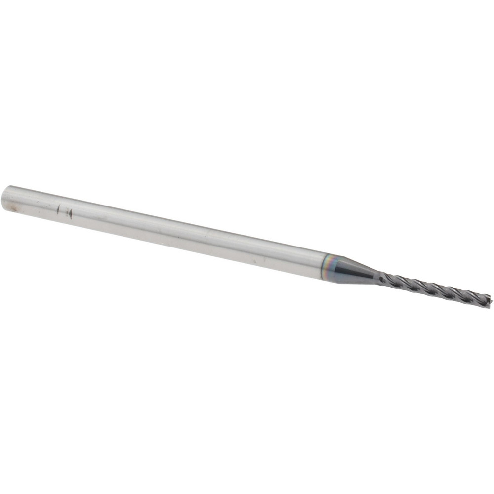 Harvey Tool Chamfer Mill: 1/2" Dia, 1/2" Shank Dia, 60 deg, 5 Flute, Solid Carbide, Double End - 722132-C3