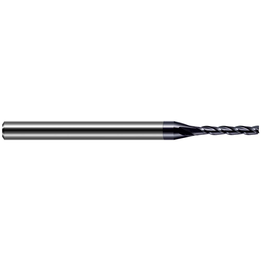 Harvey Tool Chamfer Mill: 1/2" Dia, 1/2" Shank Dia, 60 deg, 5 Flute, Solid Carbide, Double End - 722132-C3