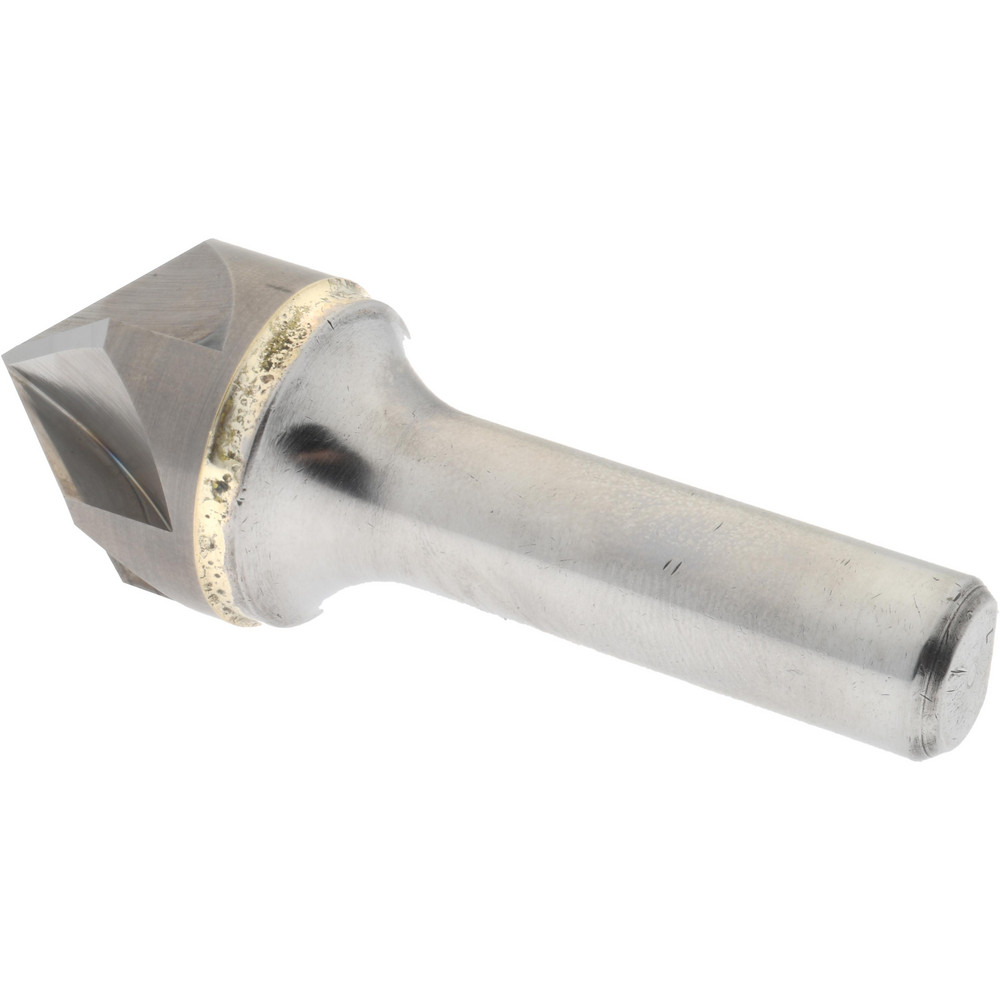 Keo Countersink: 1" Head Dia, 82.00 deg Included Angle, 6 Flute, Solid Carbide, Right Hand Cut - 919-001-026