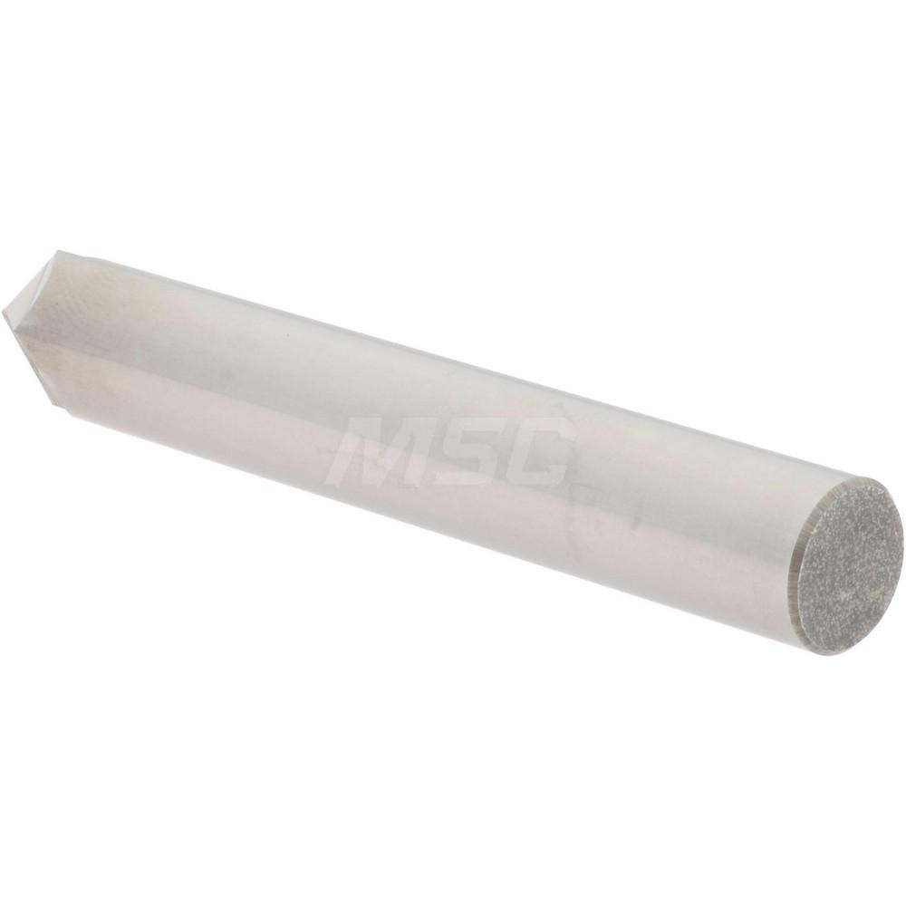 Accupro Chamfer Mill: 3/8" Dia, 3/8" Shank Dia, 90 deg, 2 Flute, Solid Carbide, Single End - 2500011