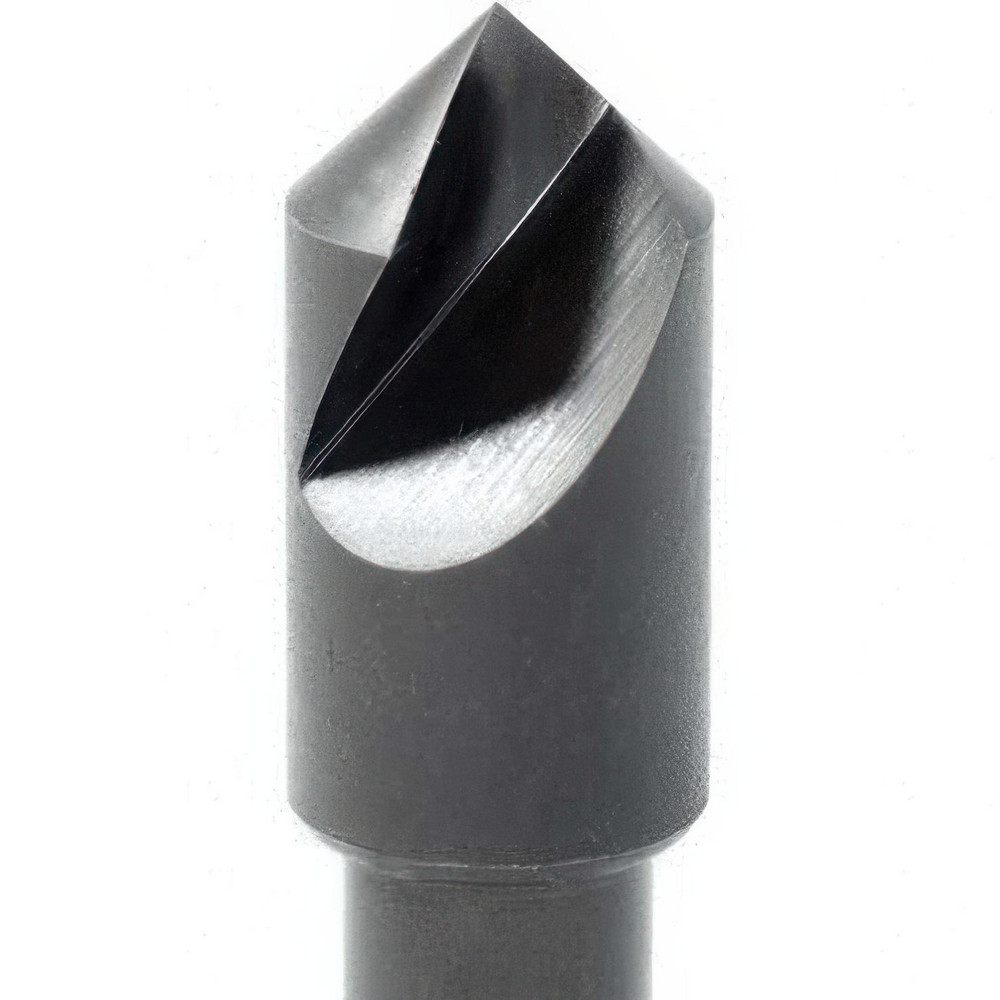 Melin Tool Countersink: 1-3/4" Head Dia, 100.00 deg Included Angle, 1 Flute, High-Speed Steel, Right Hand Cut - 19199
