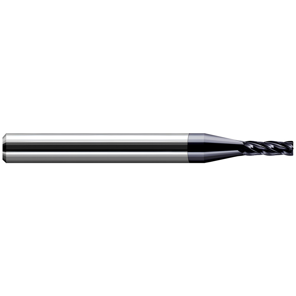 Accupro Chamfer Mill: 1/4" Dia, 1/4" Shank Dia, 30 deg, 3 Flute, Solid Carbide, Single End - E599943835