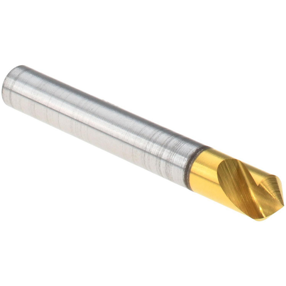 Melin Tool Countersink: 3/16" Head Dia, 90.00 deg Included Angle, 1 Flute, Cobalt Steel, Right Hand Cut - 18143