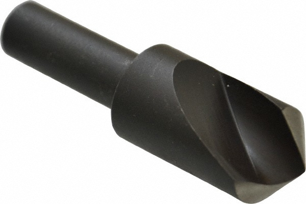 Cleveland Countersink: 5/8" Head Dia, 100.00 deg Included Angle, 1 Flute, High-Speed Steel, Right Hand Cut - C46122