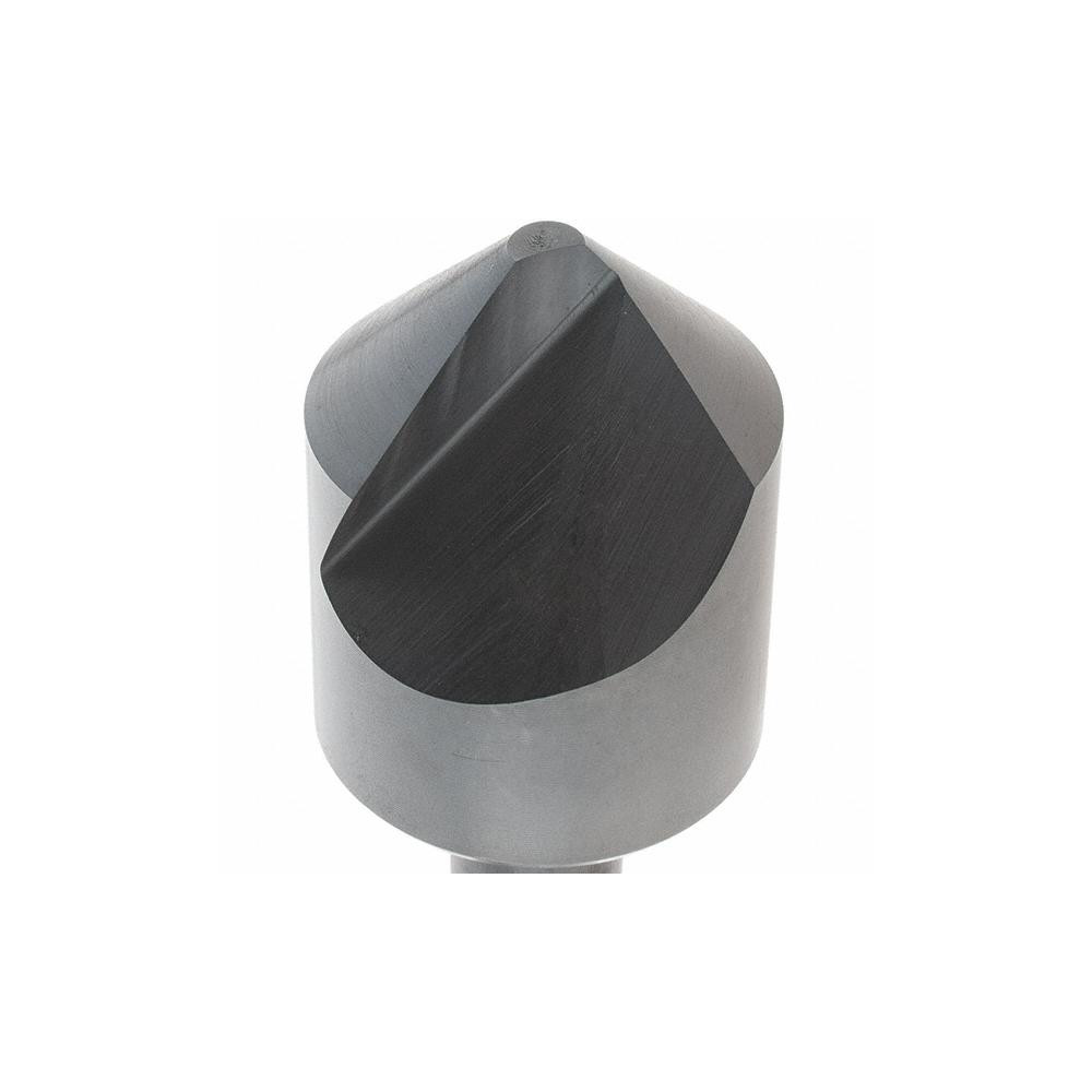 Melin Tool Countersink: 1-1/4" Head Dia, 90.00 deg Included Angle, 1 Flute, High-Speed Steel, Right Hand Cut - 18043