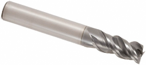 Titan USA Chamfer Mill: 5/16" Dia, 5/16" Shank Dia, 90 deg, 4 Flute, Solid Carbide, Single End - TC87748