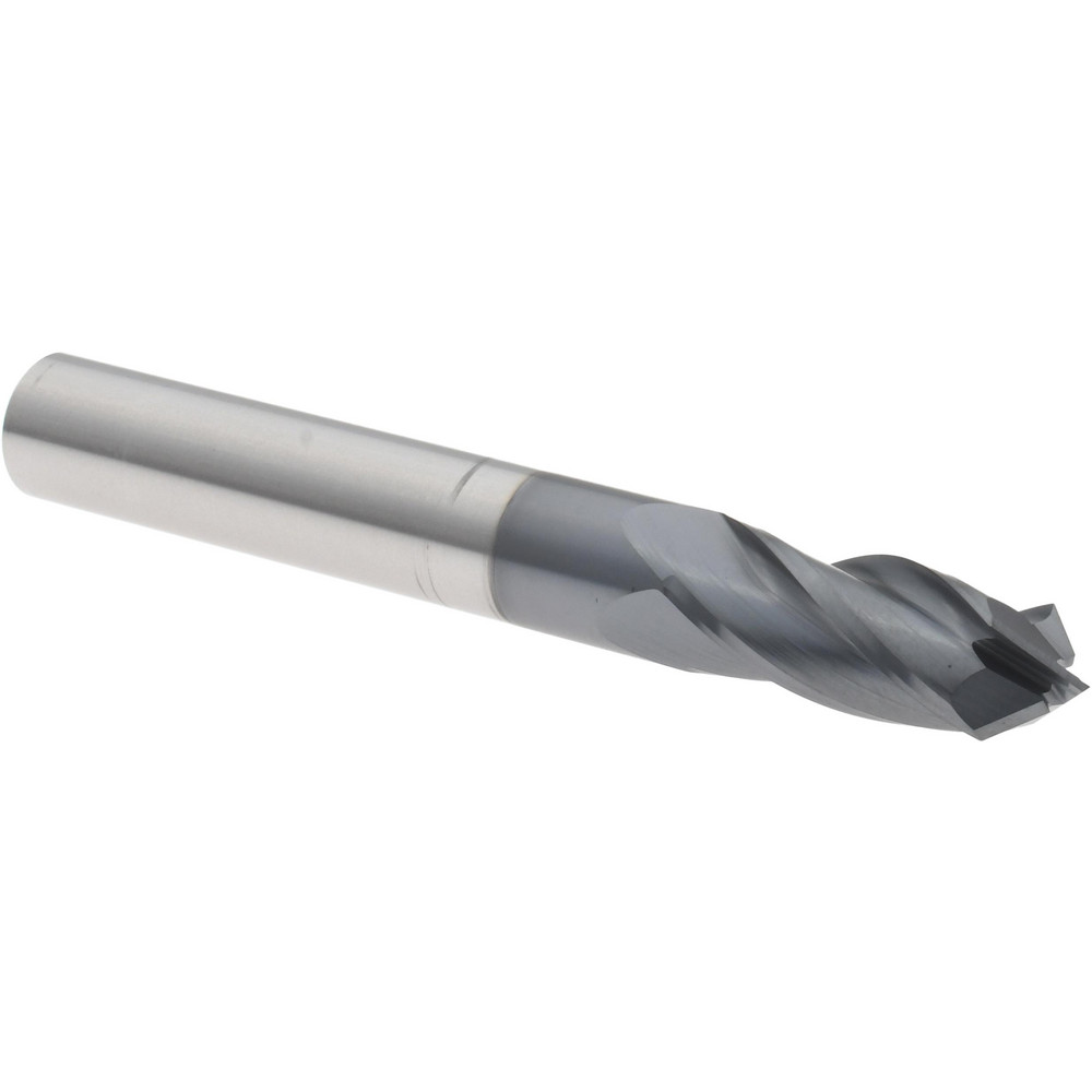 Titan USA Chamfer Mill: 5/16" Dia, 5/16" Shank Dia, 90 deg, 4 Flute, Solid Carbide, Single End - TC87748