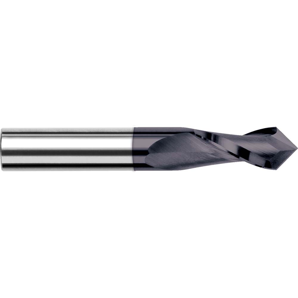 ProMax Chamfer Mill: 1/4" Dia, 1/4" Shank Dia, 120 deg, 4 Flute, Solid Carbide, Double End - 131-01510